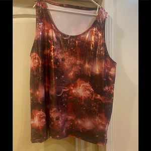 Mens XXL  “planets”  tank top